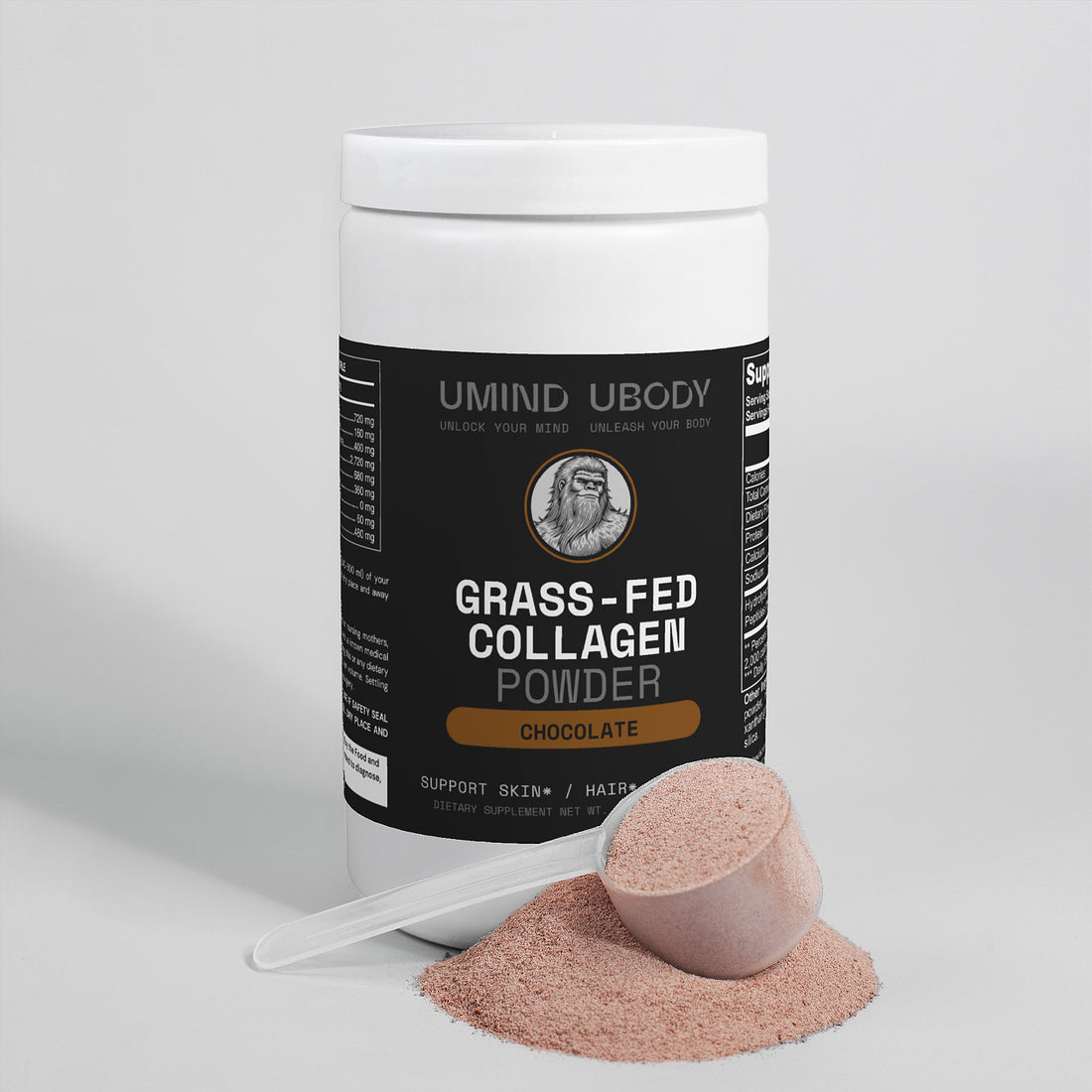 Grass-Fed Collagen Peptides Powder (Chocolate)
