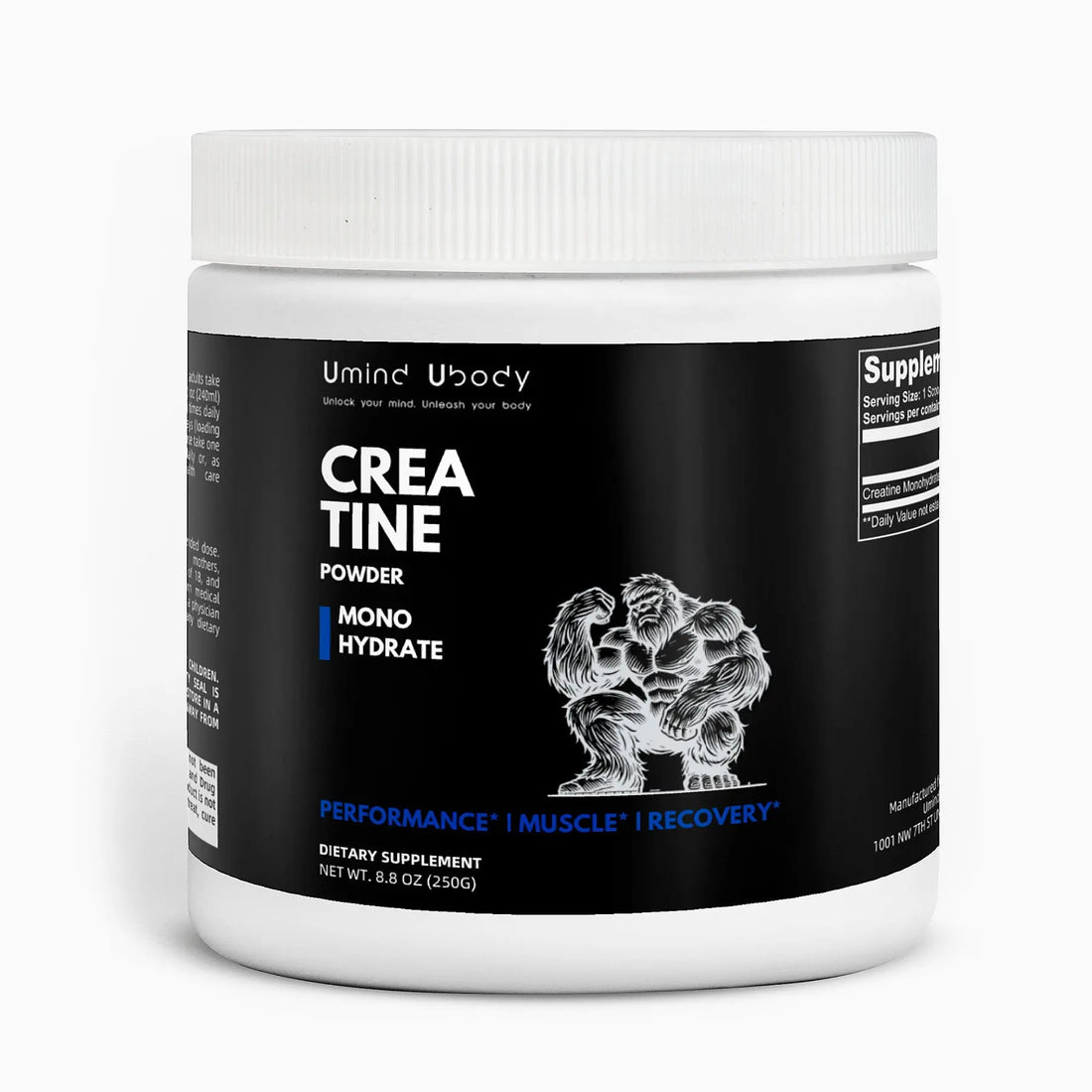 Creatine Monohydrate Umind Ubody