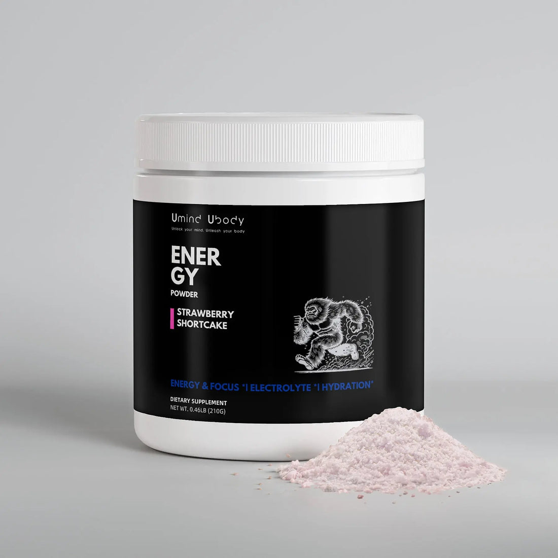 Energy Powder (Strawberry Shortcake) Umind Ubody