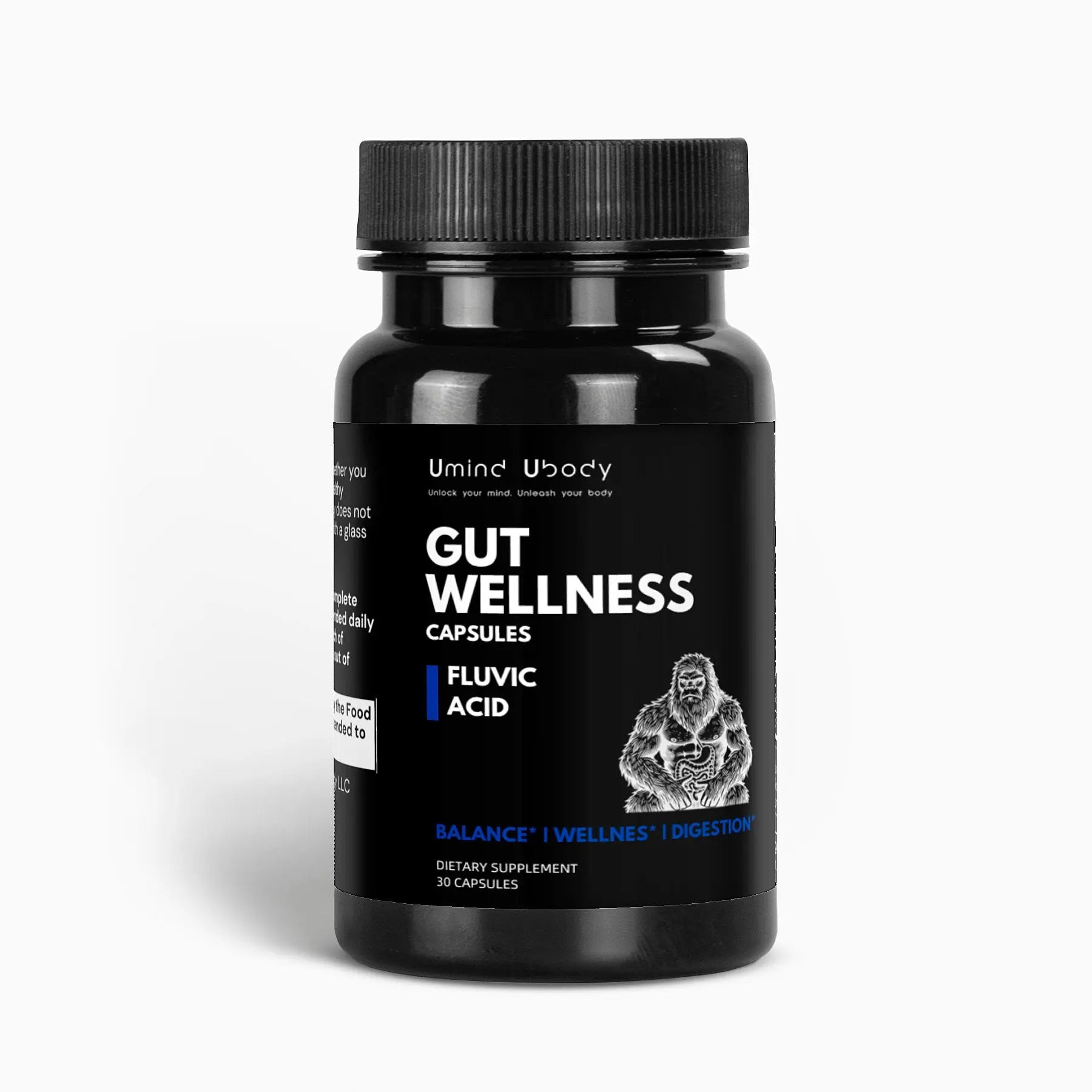 Natural Gut Wellness Capsules Umind Ubody