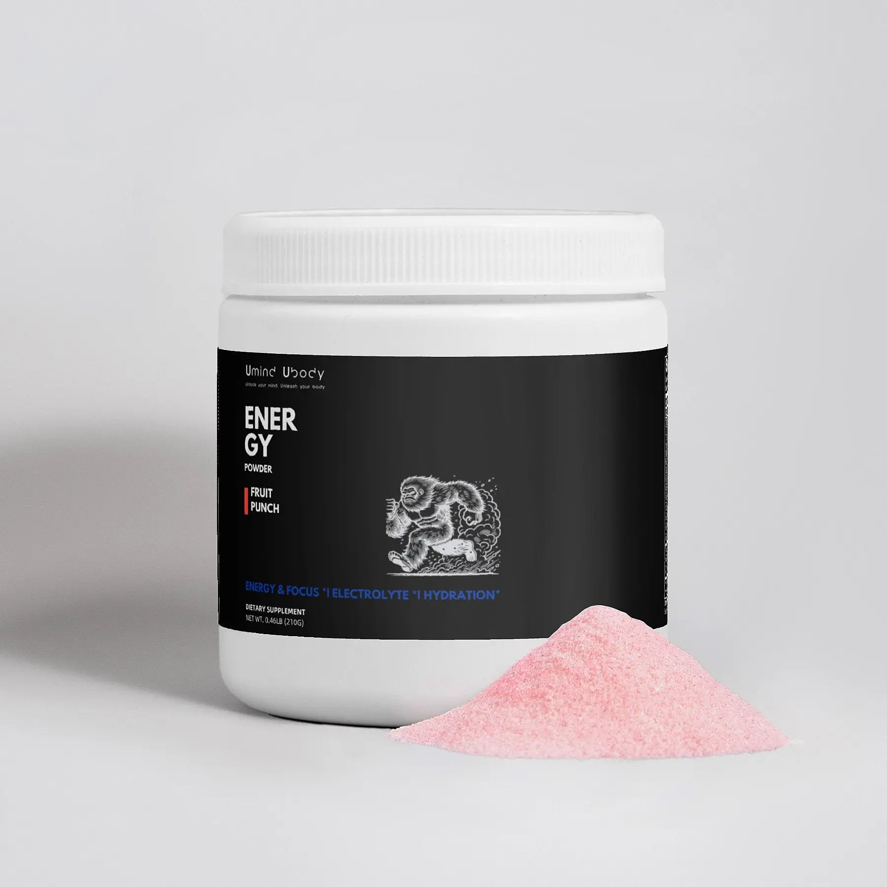 Energy Powder (Fruit Punch) Umind Ubody