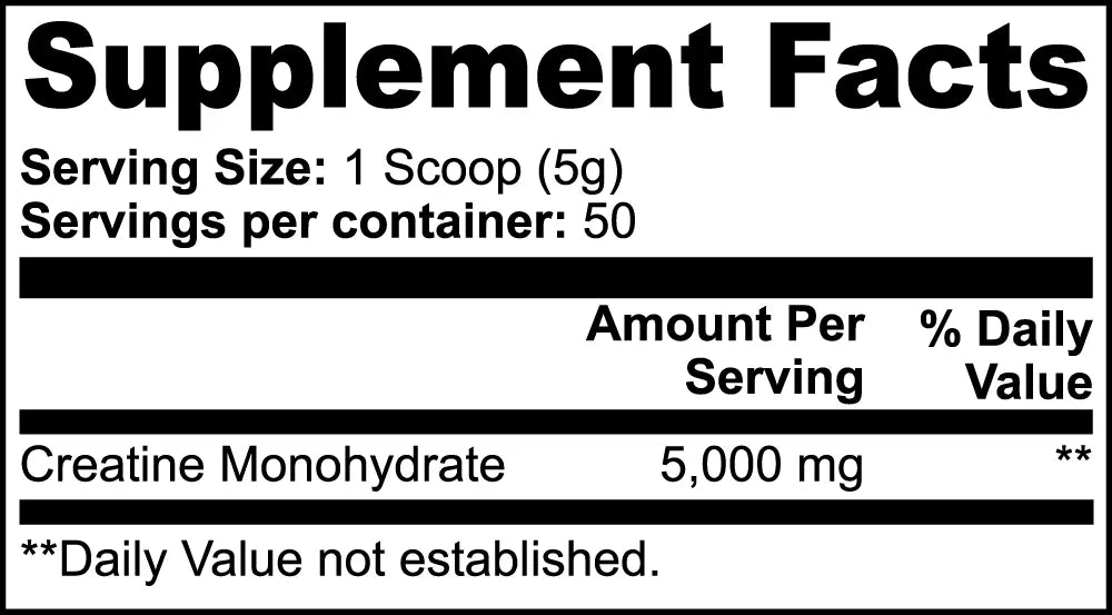 Creatine Monohydrate Umind Ubody